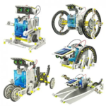 Електронний конструктор робот Solar Robot Original 13 в 1 на сонячних батареях — фото 3