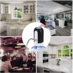 Електрична помпа для бутильованої води Automatic water dispenser з підсвічуванням на сулію 19 — фото 5