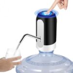 Електрична помпа для бутильованої води Automatic water dispenser з підсвічуванням на сулію 19