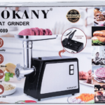 Електрична надпотужна м'ясорубка Sokany SK-089 професійна 3500Вт — фото 6