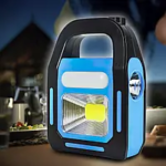 Ліхтар кемпінг переносний HB-9707A-1LED+COB+LED, power bank, Li-Ion акумулятор, сонячна