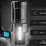 Ліхтарик Multi Fuction Portable Lamp водонепроникний. Світлодіодний ручний ліхтар із зарядкою — фото 5