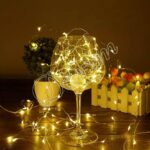 Гірлянда нитка Роса від USB, 30м, 300LED + Теплий білий — фото 2
