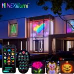 Гірлянда Штора від мережі 3х3 м 400LED RGB + пульт дистанційного керування, SF-1