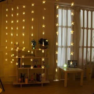 Гірлянда штора зорепад Curtain Lights Shooting Star 60 LED 3х3м White