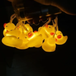 Гірлянда світлодіодна для дитячої кімнати DUCK 1.5 м Гірлянда із 10 пластикових міні-каченят — фото 4
