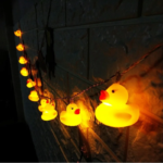 Гірлянда світлодіодна для дитячої кімнати DUCK 1.5 м Гірлянда із 10 пластикових міні-каченят — фото 2
