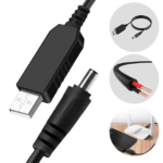 Кабель для роутера USB 12V перетворювач живлення від повербанку — фото 2