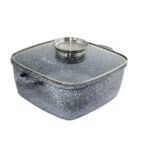 Котел жаровня з кришкою UNIQUE UN-5207