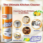 Kitchen Cleaner пінний очисник від жиру бруду давніх нашарувань для кухні ванни витяжки Кітчен — фото 3