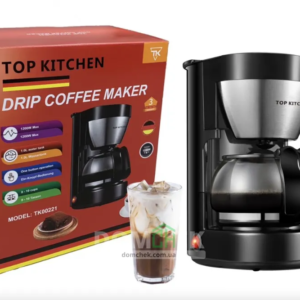 Кавоварка електрична крапельна з підігрівом Top Kitchen Tk00221