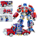 Конструктор Робот трансформер Optimus Prime Оптимус Прайм Vs Машина, набір 2 в 1