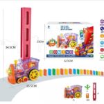 Конструктор іграшка-поїзд доміно, DOMINO Happy Truck sciries COLORS 60 деталей — фото 2