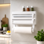 Кухонний диспенсер для плівки, фольги та рушників Kitchen Roll Triple Paper dispenser, тримач