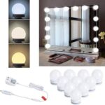LED лампочки 10 шт для дзеркала 3 режими Mirror lights-meet different живлення USB — фото 2