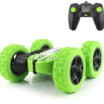 Машинка перевертень всюдихід трюкова на радіокеруванні Ydjia Stunt Car D828 Green