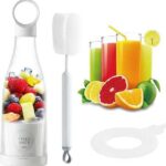 Міні блендер Mini juice для смузі, портативний, у формі пляшки, 300 мл. — фото 2