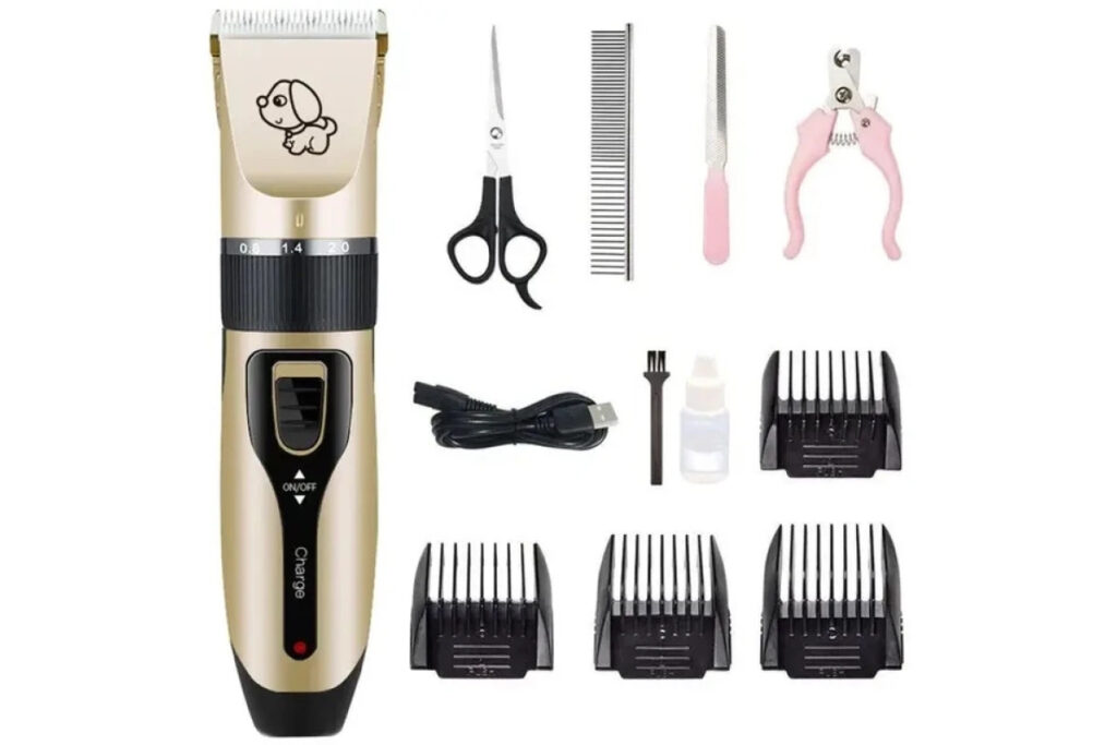 Набір для грумінгу SN-230 Pet Grooming Hair Clipper Kit тример для тварин машинка для стрижки