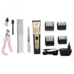 Набір для грумінгу SN-230 Pet Grooming Hair Clipper Kit тример для тварин машинка для стрижки — фото 5