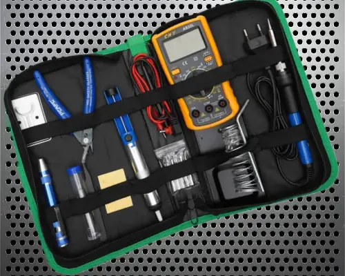 набір для паяння з мультиметром Soldering kit