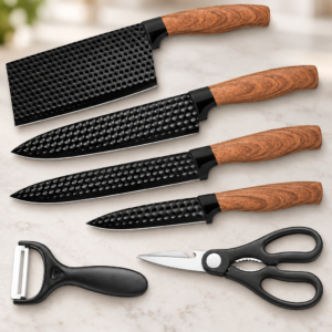 Набір кухонних ножів Kitchen utensils AND HA-177 HP227