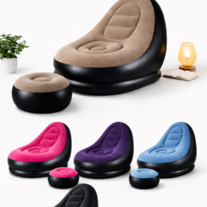 Надувний диван з пуфом Air Sofa