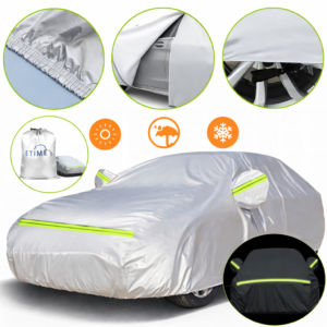 Накидка на машину від сонця та снігу Universal Car Cover захисний чохол для автомобіля XL
