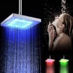 Насадка для душу з LED підсвічуванням RGB LED SHOWER Світлодіодна Лійка — фото 2