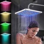 Насадка для душу з LED підсвічуванням RGB LED SHOWER Світлодіодна Лійка — фото 4