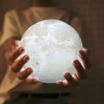 Настільний світильник місяць Magic 3D Moon Light Від Акумулятора — фото 5