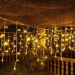 Новорічна гірлянда бахрома 120 led фото 5
