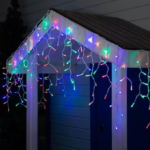 Новорічна гірлянда бахрома 120 led фото 6