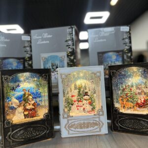 Новорічний музичний нічник-світильник XMAS WDL 24023B