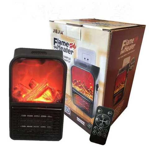 Обігрівач електричний Flame Heater 1000W з пультом