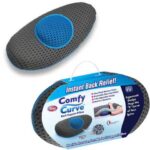 Ортопедична подушка Comfy Curve Сіро синя для сидіння спини хребта — фото 5