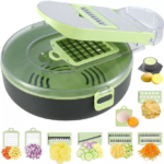 овочерізка з контейнером 9 в 1 Vegetable Cutter