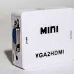Перехідник VGA на HDMI конвертер для ПК, ноутбука, відео реєстратора адаптер перетворювач з