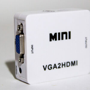 Перехідник VGA на HDMI конвертер для ПК, ноутбука, відео реєстратора адаптер перетворювач з