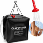 Похідний переносний душ для кемпінгу, туристів, дачників Camp Shower 40л — фото 3