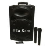 Портативна колонка Su-Kam BT 100D + 1 бездротовий мікрофон (12v/220v)