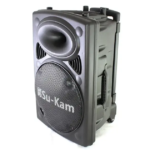 Портативна колонка Su-Kam BT 100D + 1 бездротовий мікрофон (12v/220v) — фото 2