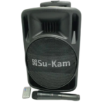 Портативна колонка Su-Kam BT 100D + 1 бездротовий мікрофон (12v/220v) — фото 3
