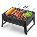 Портативний гриль TL-372 барбекю BBQ Grill Portable складний переносний мангал для дому дачі — фото 4
