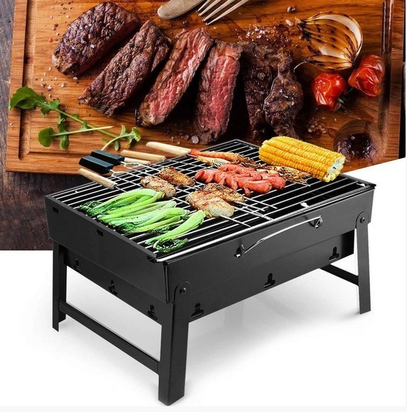 Портативний гриль TL-372 барбекю BBQ Grill Portable складний переносний мангал для дому дачі