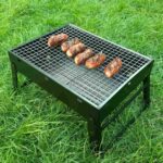 Портативний гриль TL-372 барбекю BBQ Grill Portable складний переносний мангал для дому дачі — фото 2