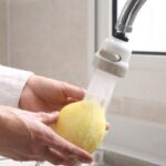 Поворотний аератор-насадка на кран для економії води Homegoods H23 3 режими розпилення, для — фото 3