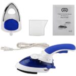 Ручний паровий відпарювач Mini Steam Iron HT-558B - компактна дорожня парова праска зі щіткою — фото 5