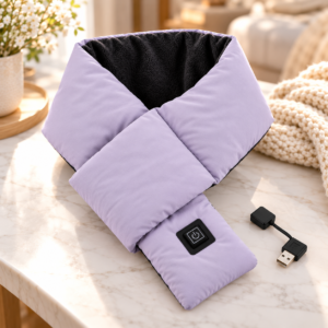 Шарф intelligent heating scarf з підігрівом / Обігрівач для шиї зимовий 3 режими нагрівання / Електричний шарф з підігрівом