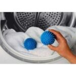 Кульки , м'ячі Dryer Balls для прання білизни Блакитні — фото 3