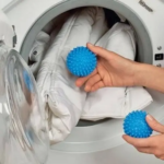 Кульки , м'ячі Dryer Balls для прання білизни Блакитні — фото 5